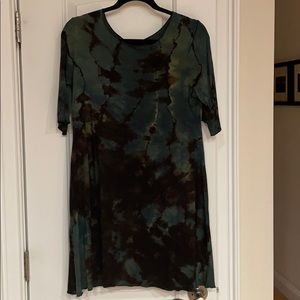 Moon tide Women’s tie dye tunic dress